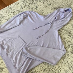 Lavender sweatshirt!